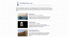 Desktop Screenshot of juddspittler.com